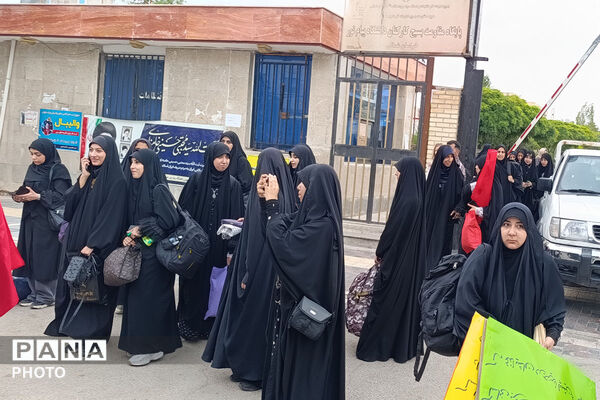 اعزام دانش‌آموزان و دانشجویان بجنوردی به مشهد برای حضور در آیین تشییع پیکر رهبر شهید
