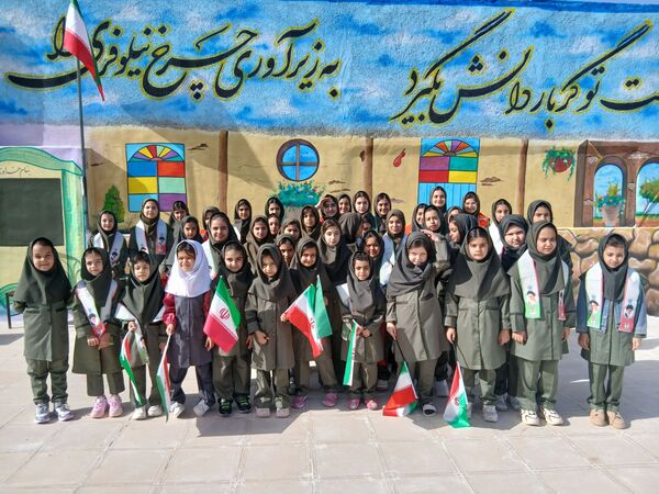 حضور دانش‌آموزان ابتدایی در استان خراسان شمالی 