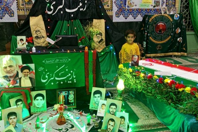 مراسم سوگواری و شهادت حضرت زینب (س) در مسجد المهدی معمولان