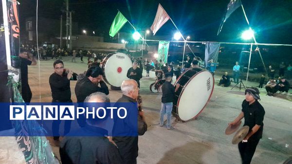 مراسم سوگواره احلی من العسل در هلیلان 