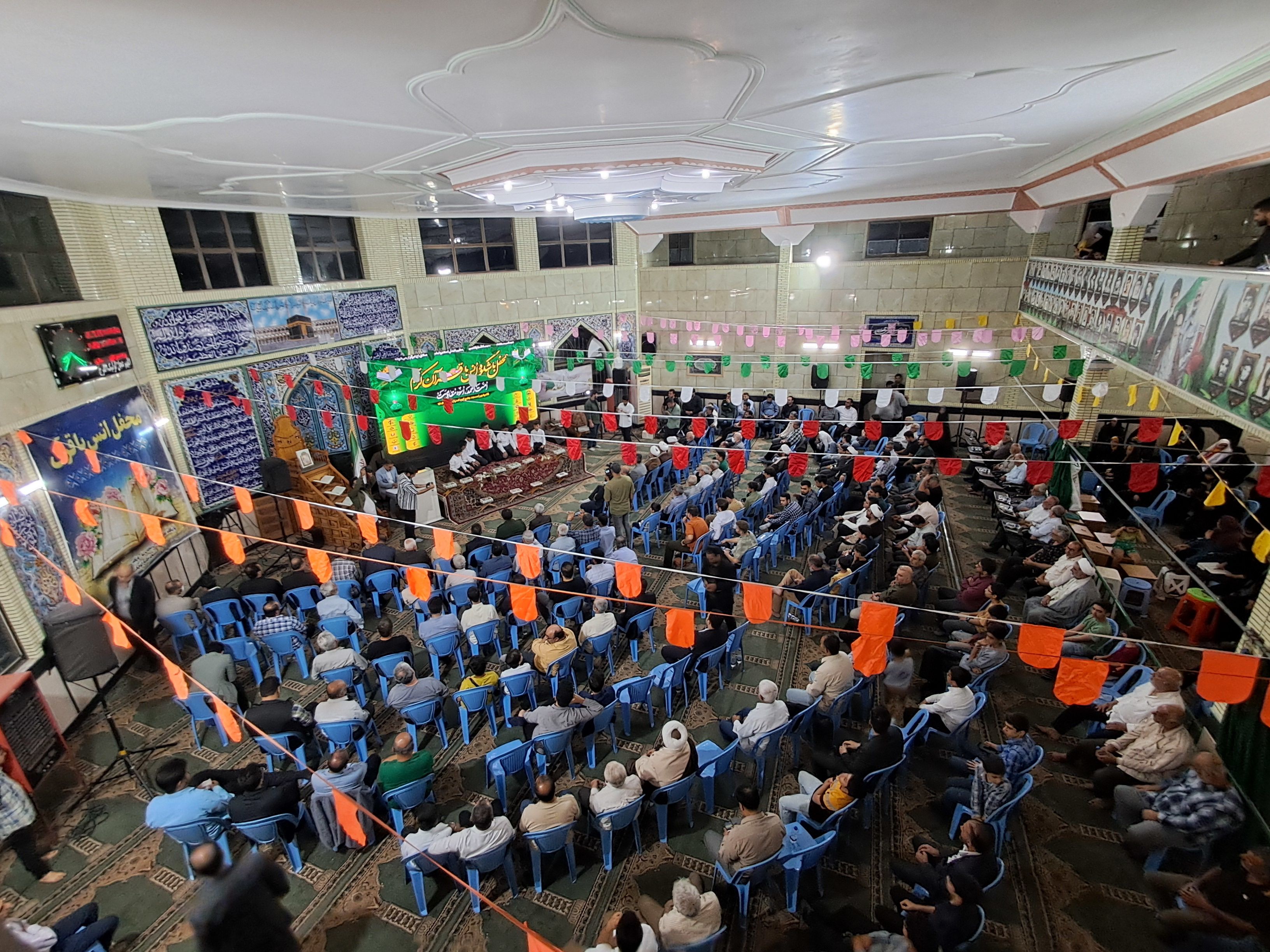 محفل با شکوه انس با قرآن کریم امت احمد اسوه مقاومت مسجد جامع قائمشهر