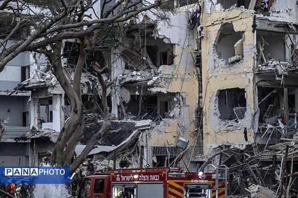 ویرانه‌های اسرائیل پس از حملات ایران