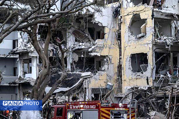 ویرانه‌های اسرائیل پس از حملات ایران