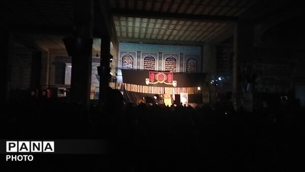 مراسم شب ۱۹ ماه رمضان در مسجد جامع نیشابور 