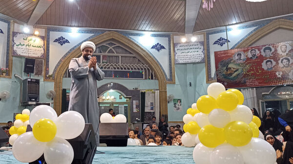 مراسم باشکوه میلاد حضرت زهرا(س) در مسجد المنتظر