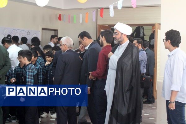 انتخابات شورای دانش‌آموزی مدرسه شهدای هسته‌ای بوشهر