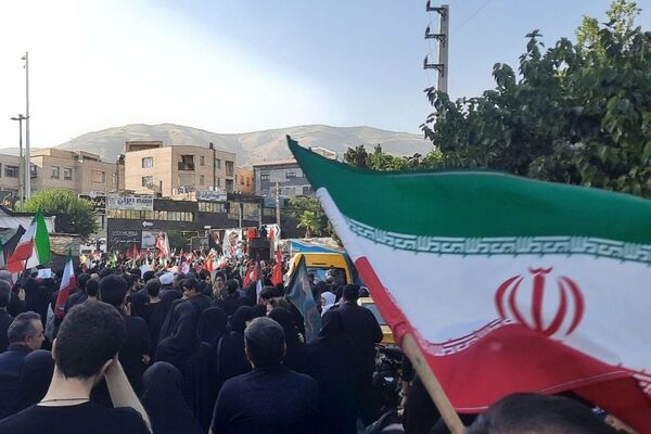 وداع با پیکر داماد رهبر شهید انقلاب