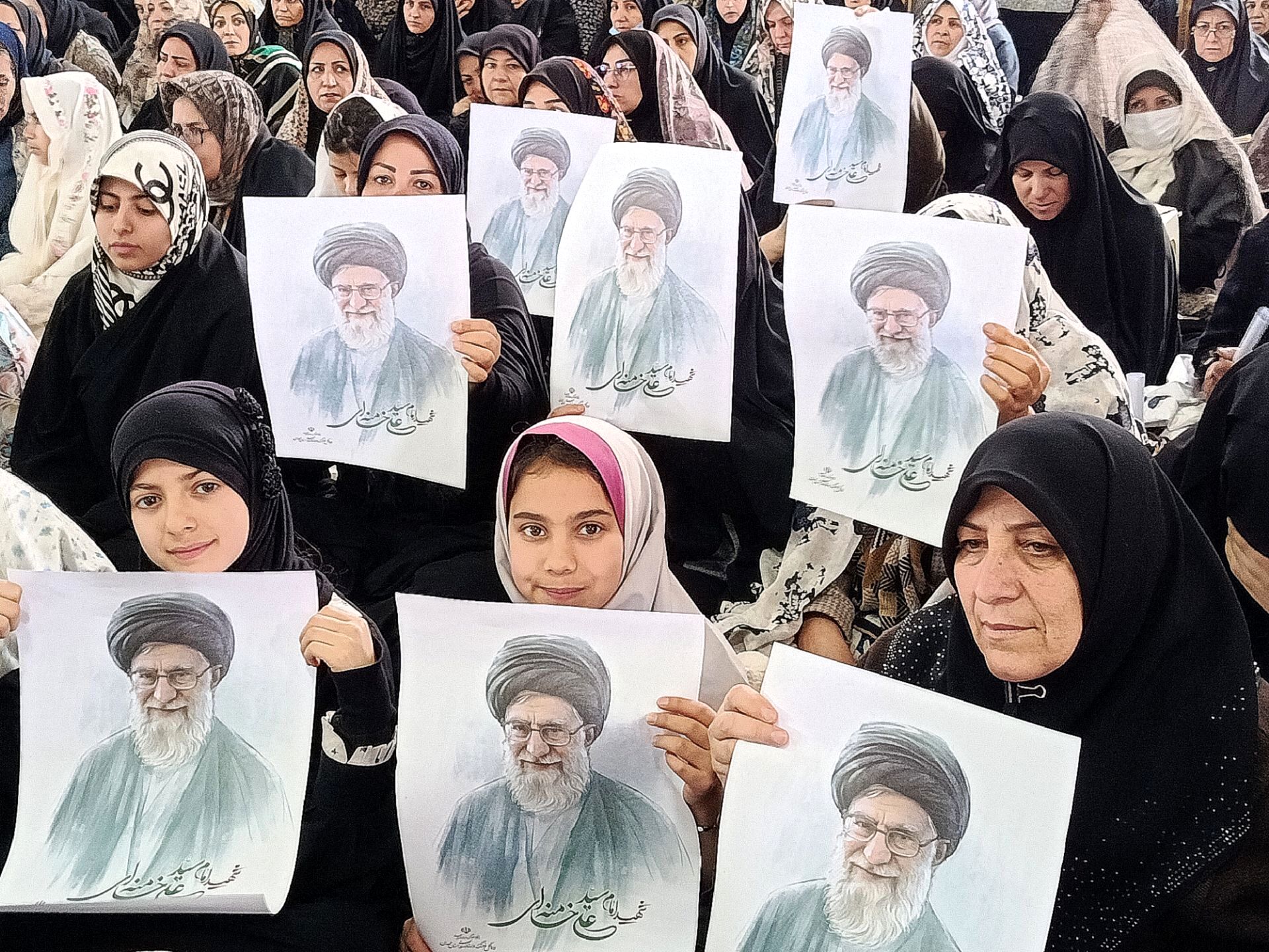  دانش‌آموزان و فرهنگیان بهار برای حمایت از فلسطین و کودکان‌میناب