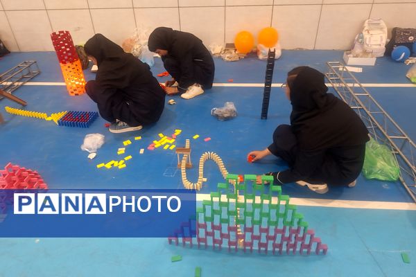 مسابقات بازی‌های فکری رویش دختران مرحله استانی در شیراز