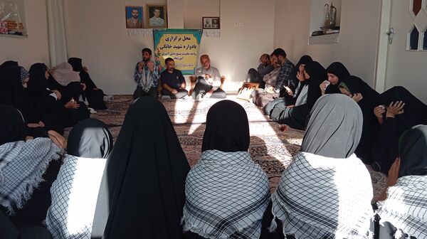 گروه جهادی دانش‌آموزی عمار، یاد شهید پیرمحمدی را در خانه پدری گرامی داشتند
