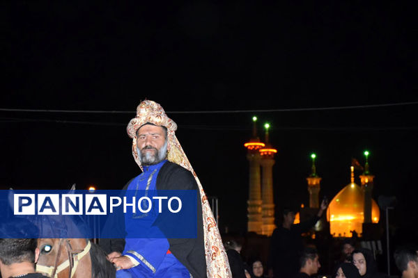 کاروان نمادین اسرای کربلا در قم - 2