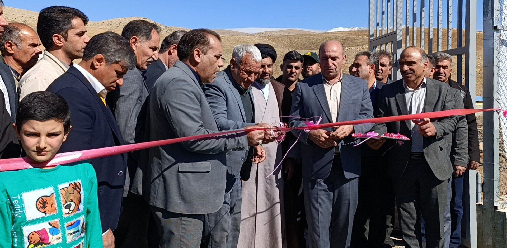 افتتاح ایستگاه هواشناسی پیشرفته شهر زاغه با حضور معاون وزیر راه و شهرسازی