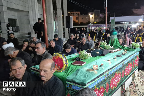 هیئت دانش‌آموزی در سوگ محرم