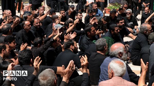 مشهد اردهال میزبان سوگواران امام حسن(ع)؛ حضور هیئت خاوه اردهال در آیین عزاداری