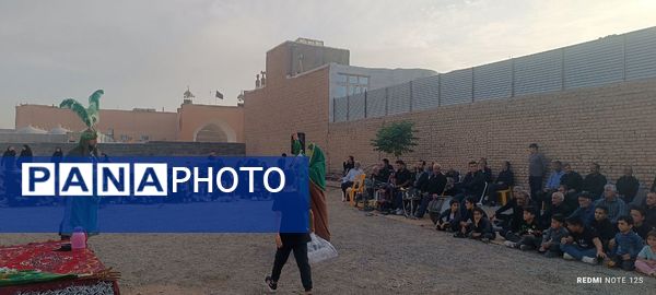 مراسم تعزیه‌خوانی در شهرستان خلیل‌آباد