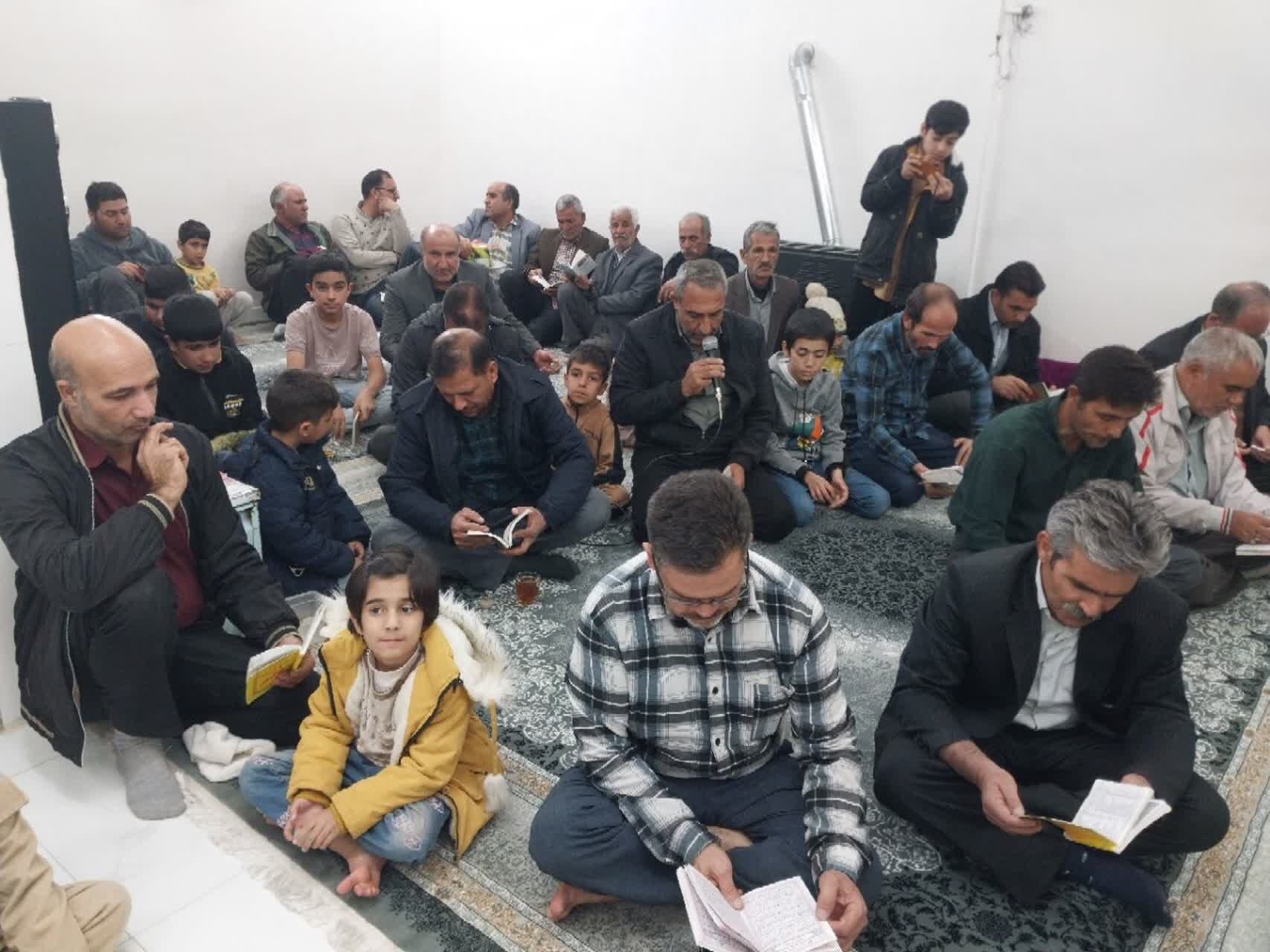 روستای فدافن میزبان هم‌نوایی دل‌ها با قرآن و عاشورا