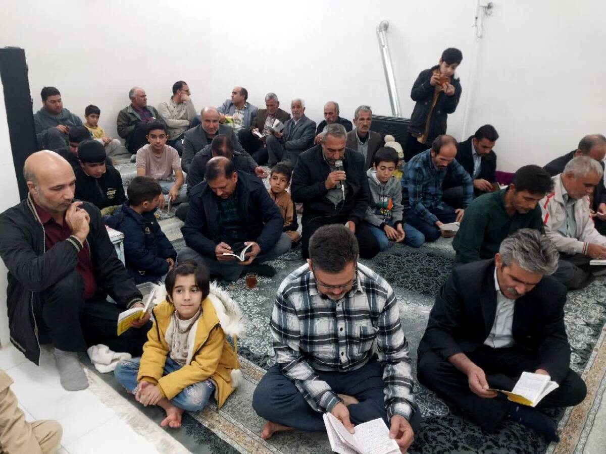 روستای فدافن میزبان هم‌نوایی دل‌ها با قرآن و عاشورا