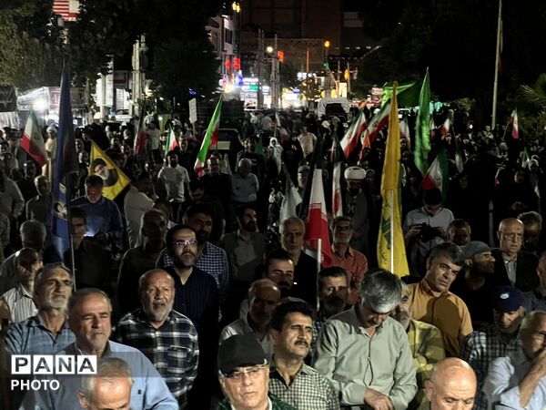 نود و چهارمین شب راهپیمایی و تجمع مردمی در ساوجبلاغ 