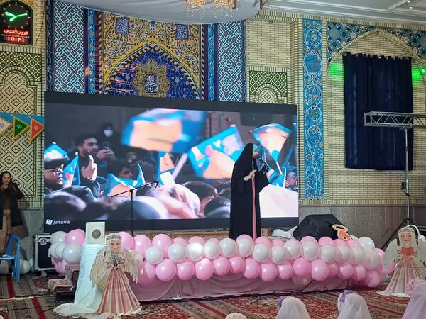 جشن تکلیف و آغاز بندگی و عبودیت، دختران زرقانی 