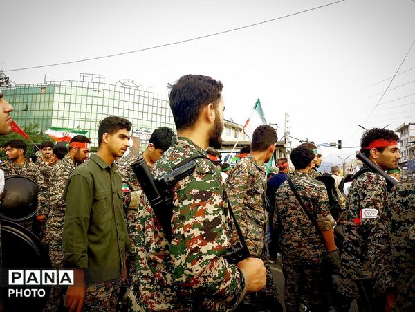 نمایش عظیم اقتدار ملی شهرستان کردکوی