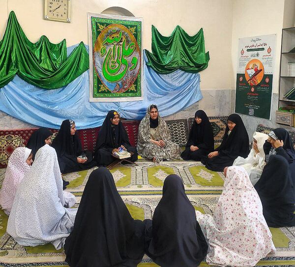 اعتکاف دانش آموزی در مساجد شهرستان مانه 