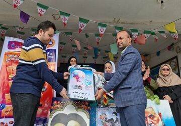 افتتاح جشنواره فرهنگی و هنری فردا و برگزاری رویداد ماها در دبستان شهیدان حجازی گلوگاه 