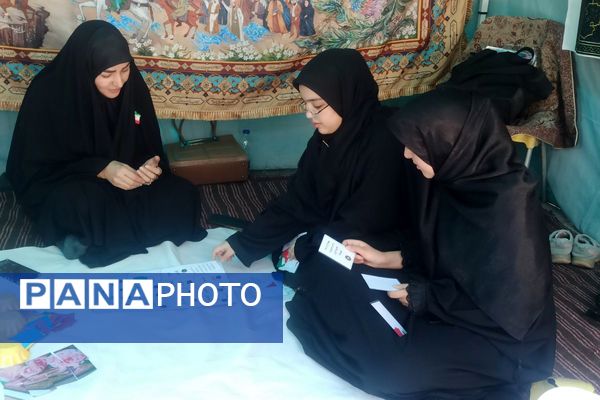 حضور کودکان و نوجوانان در راهپیمایی جاماندگان اربعین حسینی