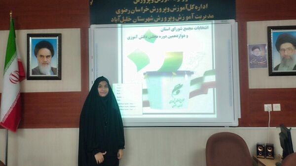 برگزاری دوازدهمین دوره انتخابات مجلس دانش‌آموزی استان در شهرستان خلیل‌آباد