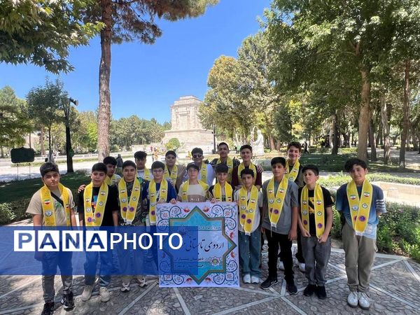 اردوی تابستانی مشهد مقدس دبیرستان پیشتازان جم