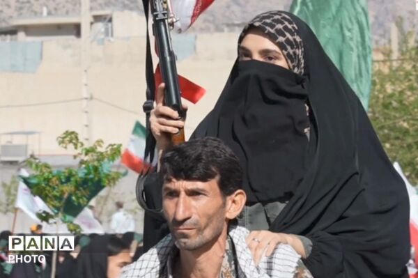 رزمایش دختران جان فدای لردگان 