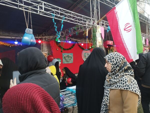 جشن بزرگ خیمه الانتظار در خیابان انتظار