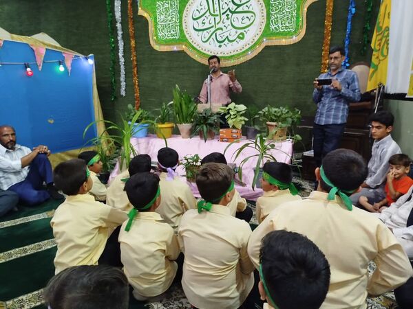 جشن عید غدیر در فدافن 
