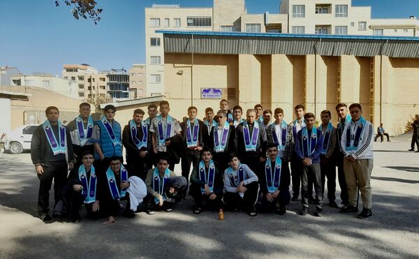 مراسم آموزش کاروان‌های عمره دانش‌آموزی پسران شمال‌غرب کشور