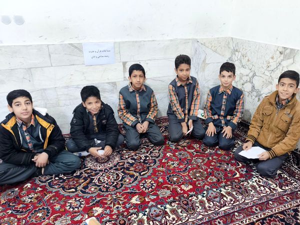 آغاز مرحله آموزشگاهی مسابقات قرآن و عترت در دبستان شهید پسندیده فدافن 