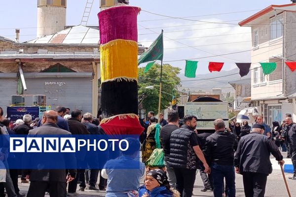 آیین عزاداری عاشورای حسینی در خوجین شهرستان خلخال