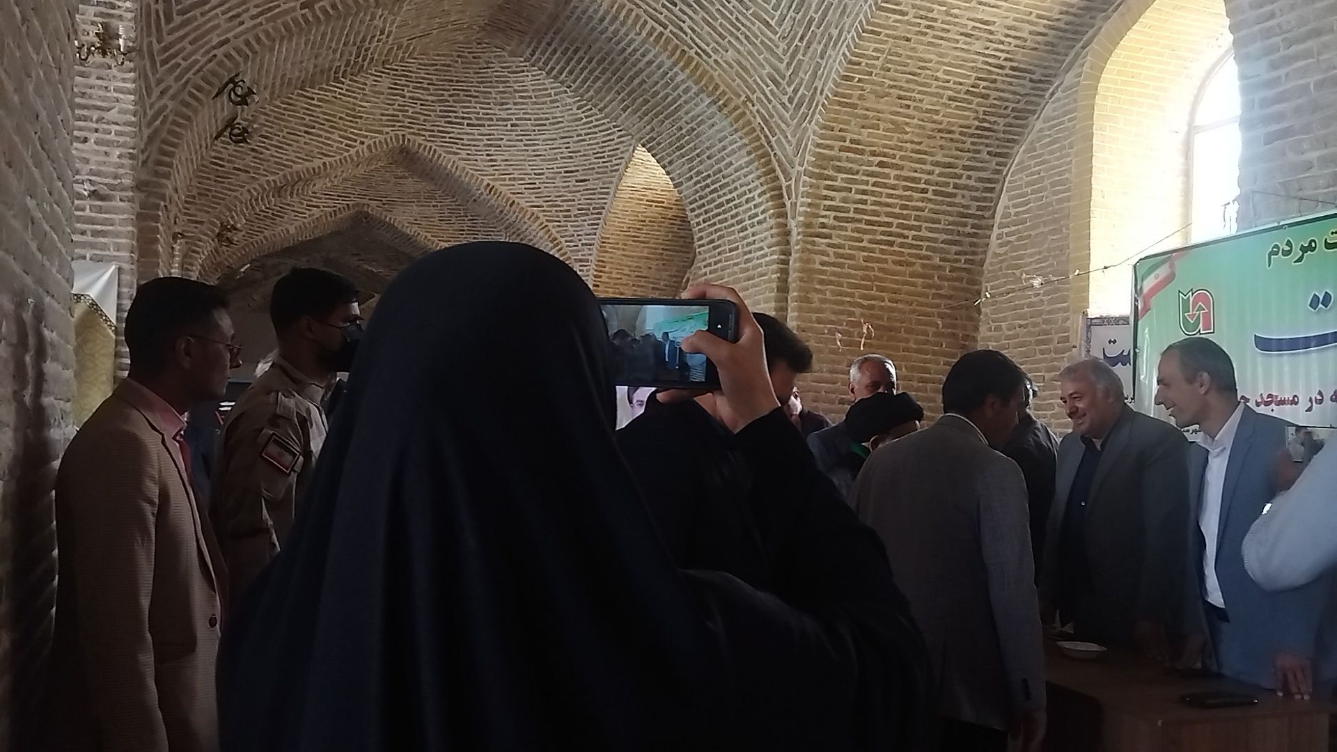 میز خدمت ادارات نیشابور  در نماز جمعه