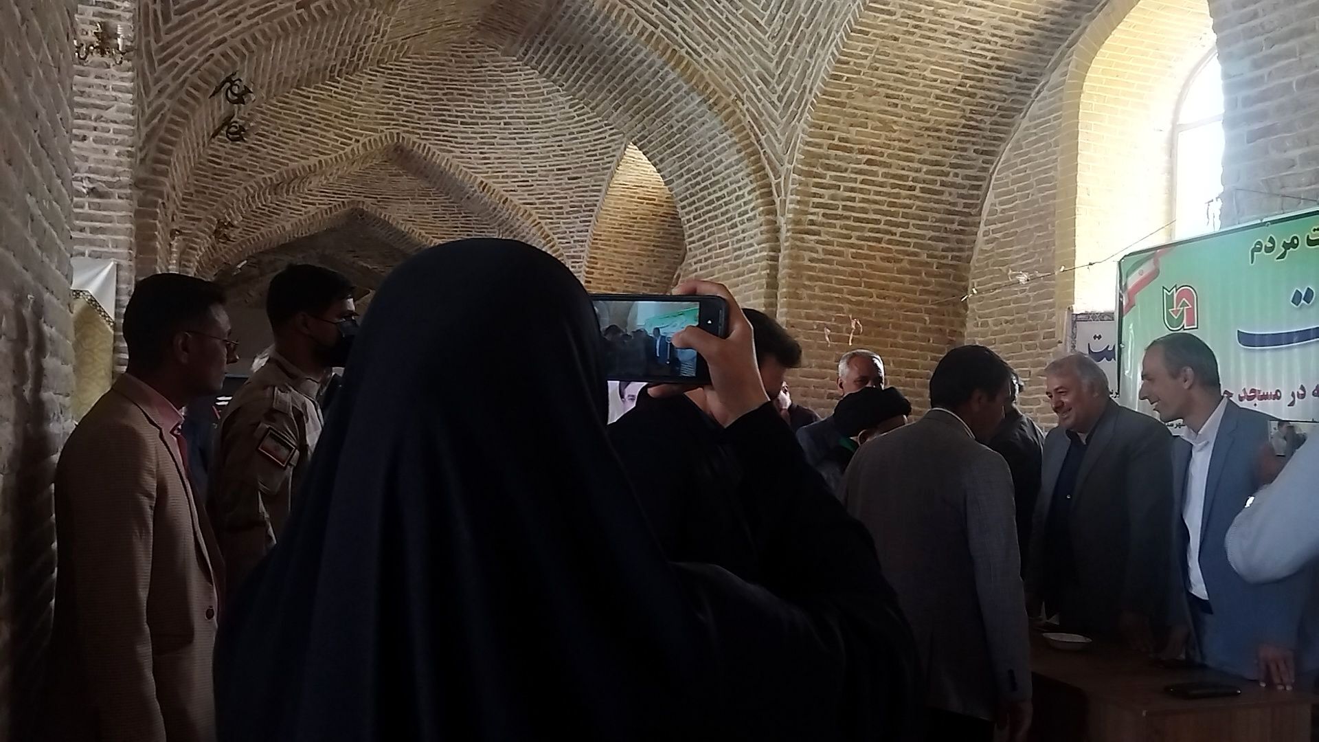 میز خدمت ادارات نیشابور  در نماز جمعه