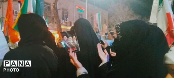 حضور گسترده و پرشور مردم انقلابی نیشابور در اجتماع خونخواهی رهبر انقلاب