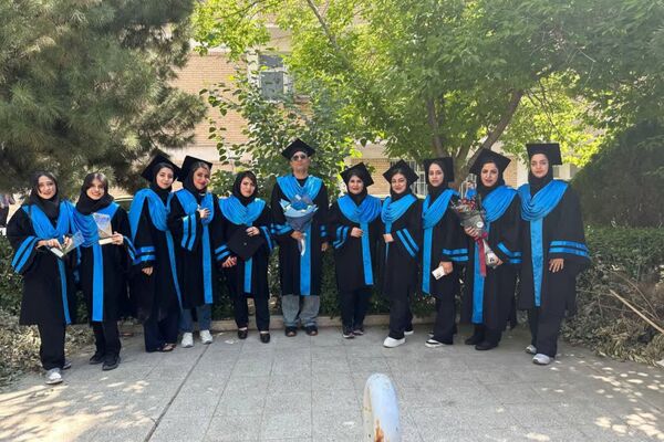 جشن دانش آموختگی دانشجویان دانشگاه شیراز 
