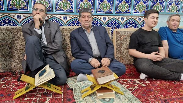 مراسم شب قدر ۱۹ رمضان در اهر 