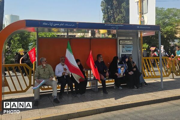 راهپیمایی جان‌فدایان ایران در شیراز - 3