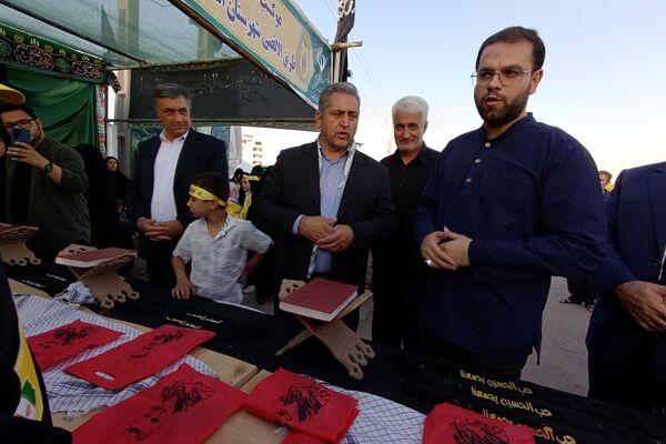 بازدید قائم مقام سازمان دانش‌آموزی کشور از مواکب استان کرمانشاه 