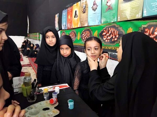 برگزاری مراسم شیرخوارگان حسینی در خلیل آباد