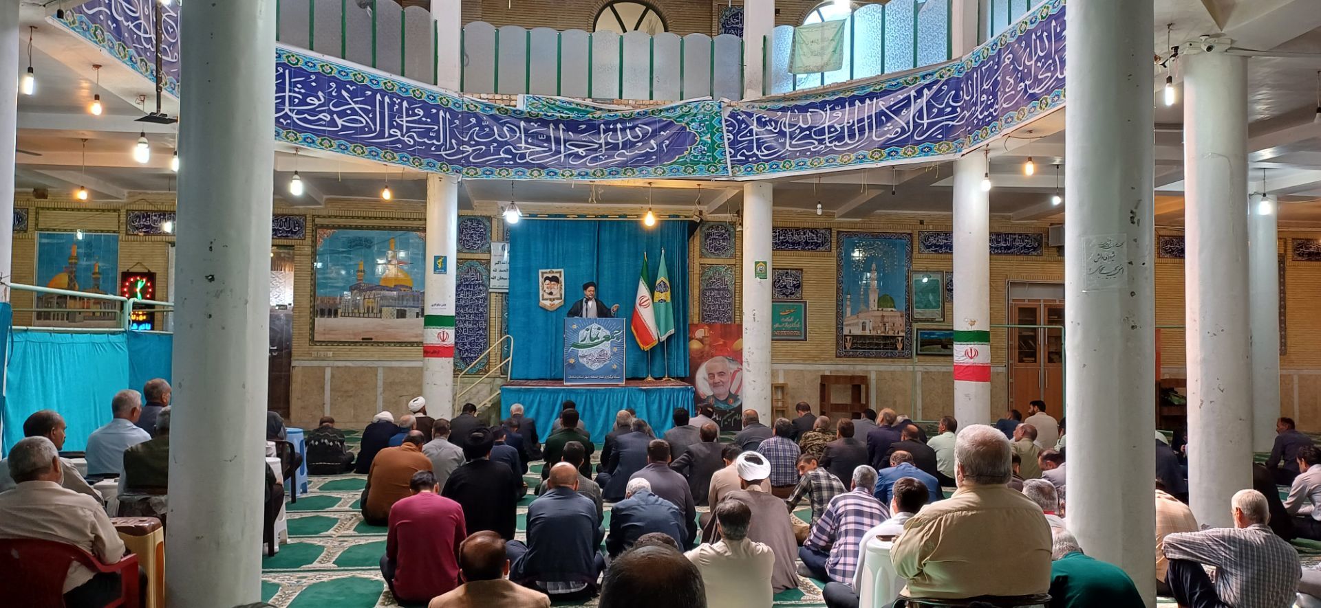 نماز جمعه باشکوه و آیین تجلیل از برگزیدگان رویداد «دختران حاج قاسم» 