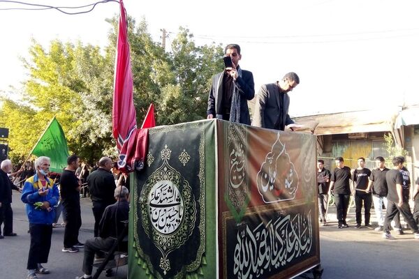 برگزاری مراسم «شاه حسین گویان» اربعین در شهرستان تکاب