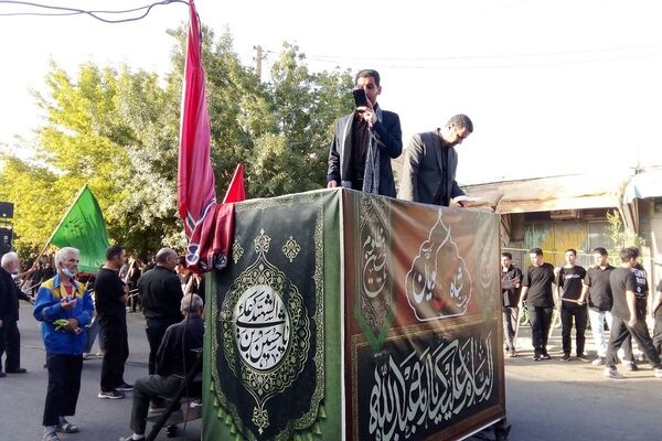 برگزاری مراسم «شاه حسین گویان» اربعین در شهرستان تکاب