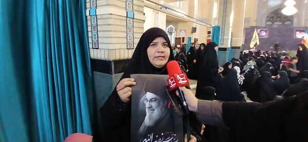 مراسم بزرگداشت مجاهد شهید سیدحسن نصرالله در مسجد خاتم‌الانبیا شهرستان ملارد