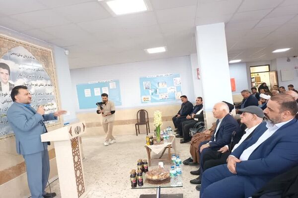 افتتاح مدرسه ۱۲ کلاسه زنده یاد مهدی عوض نژاد در بهبهان