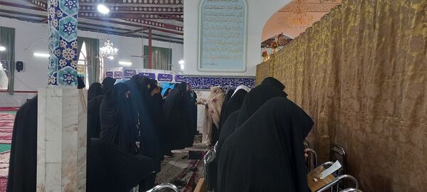نماز عید قربان در امامزاده سید محمد(ع)کاشمر