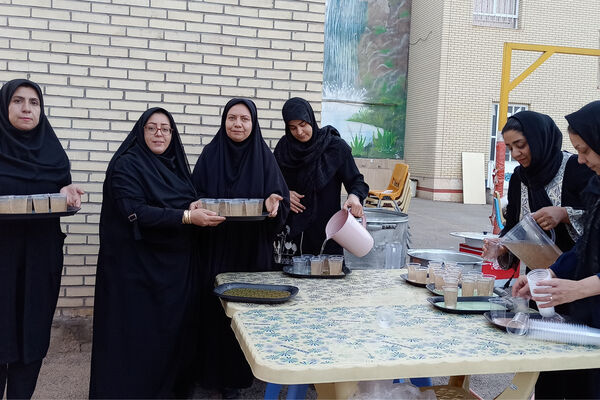 آباده در تاسوعای حسینی غرق در ماتم و عزا 
